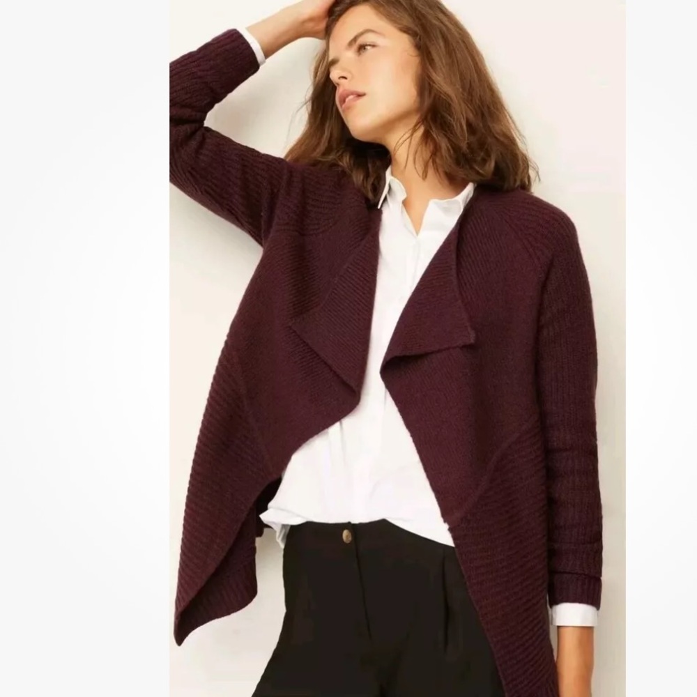 J. Jill Waterfall Sweater Cardigan